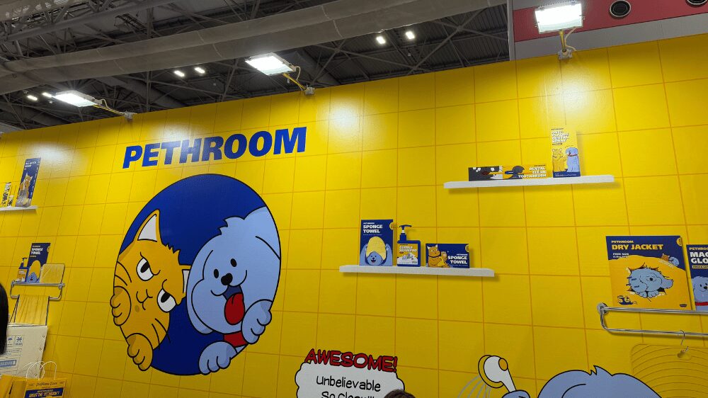 PETHROOMのブース