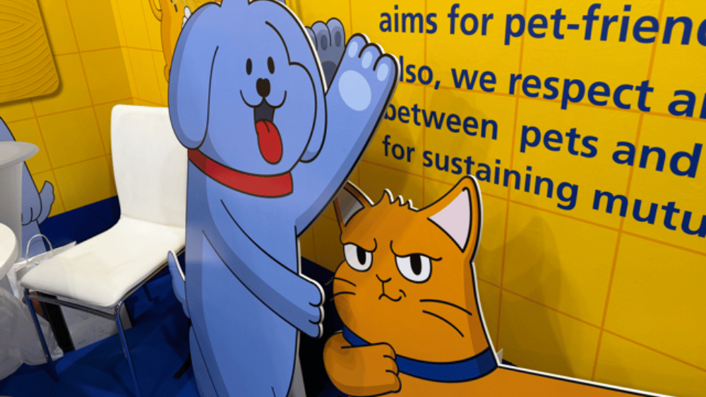 PETHROOMのブース